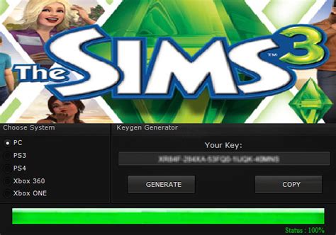 sims 3 key generator.